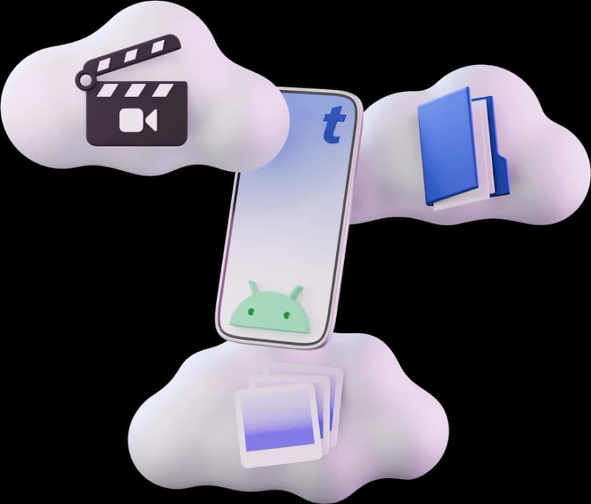 Android-mobiilisovellus suurten Asiakirjojen Jakamiseen